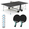 Cornilleau Tischtennis-Tisch-Set „100X Outdoor“, Grau