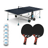 Cornilleau Tischtennis-Tisch-Set „200X Outdoor“, Blau