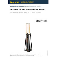 Stradivari Billard-Queue Ständer "Adele"