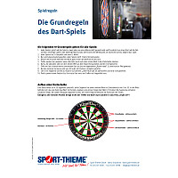 Kings Dart Dartscheibe "JX-2000 Profi Turnier" mit Laufschrift und extra dünne Spider
