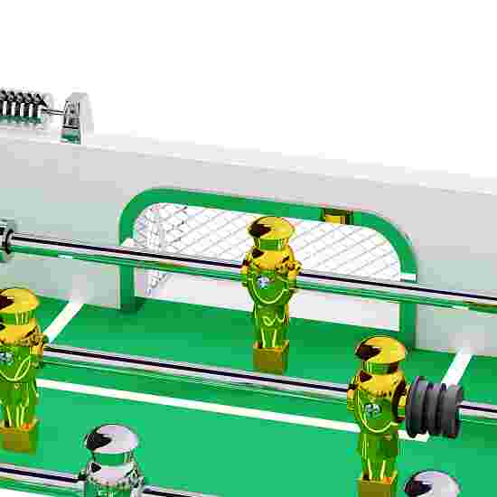 Automaten Hoffmann Tischkicker „klappbar“ Weiß, Silber vs. Gold