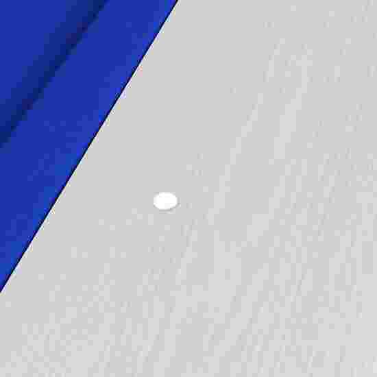 Bison Billard- und Esstisch Dolce Vita in Hamilton White 5 ft = 184x106 cm, Königsblau