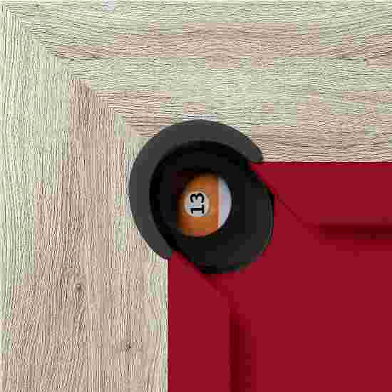 Bison Billard- und Esstisch Dolce Vita in Shabby Chic 5 ft = 184x106 cm, Rot
