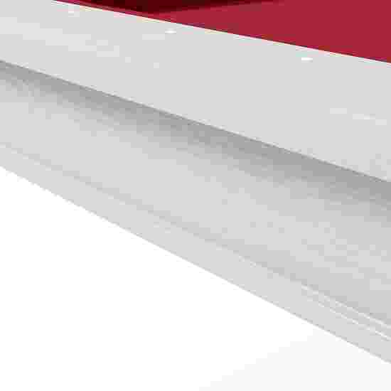 Bison Billard- und Esstisch Dolce Vita in Weiß 5 ft = 184x106 cm, Rot