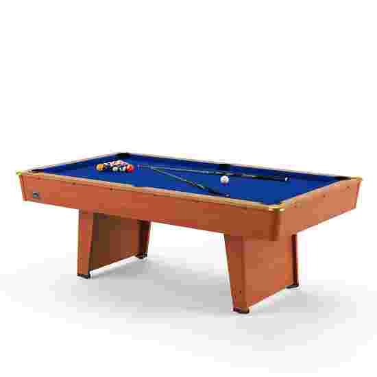 Bison Billardtisch „Tirol Erle“ 7 ft = 222x126 cm, Königsblau