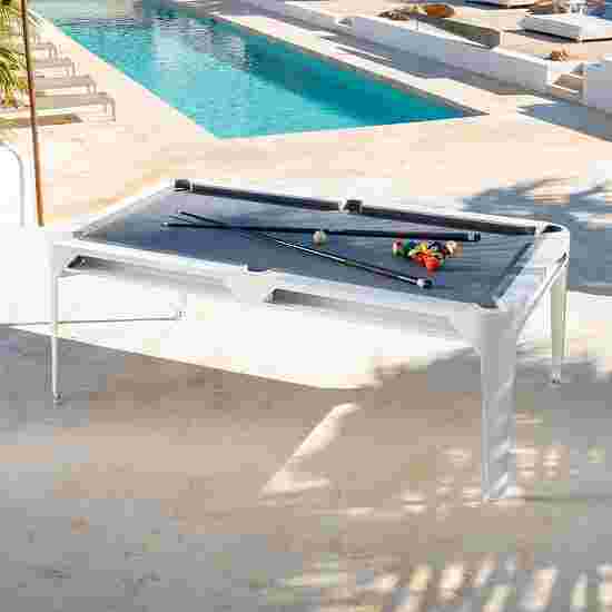 Cornilleau 7ft Outdoor Billardtisch Hyphen Weiß Hellgrau, Hamilton White