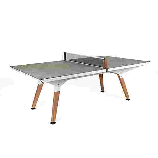 Cornilleau Tischtennisplatte Origin Outdoor &quot;Play-Style&quot; Medium, White Frame, Lightgreystone, ohne Linie