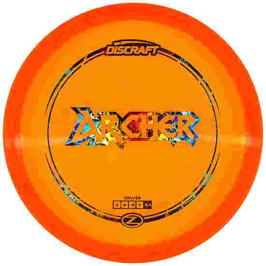 Discraft Archer, Z Line, Midrange Driver 5/4/-4/1 173 g, Transparent Orange-Chrome