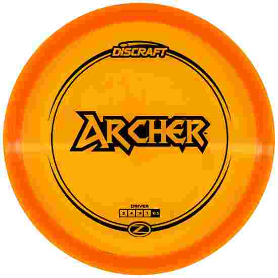 Discraft Archer, Z Line, Midrange Driver 5/4/-4/1 172 g, Transparent Orange-Black