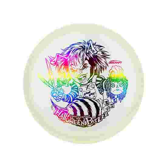 Discraft Buzzz, Limited Edition 2022 Halloween, Nite Glo, Midrange Driver, 5/4/-1/1 180 g, Multicolor
