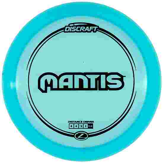 Discraft Mantis, Z Line, Distance Driver 8/4/-2/2 167 g, Transparent Turquoise-Black