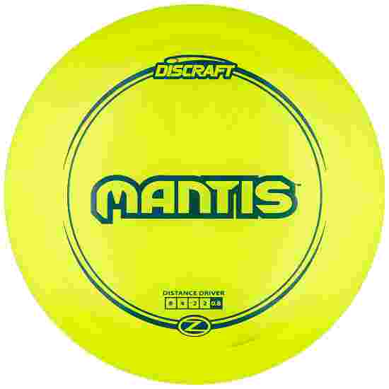 Discraft Mantis, Z Line, Distance Driver 8/4/-2/2 174 g, Transparent Yellow