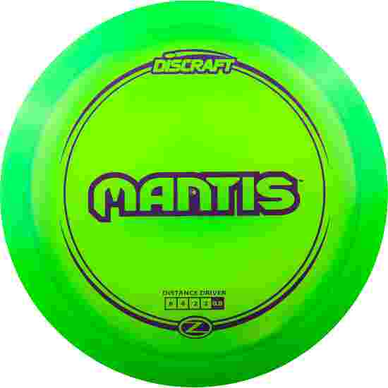 Discraft Mantis, Z Line, Distance Driver 8/4/-2/2 170-175 g, 173 g, Green