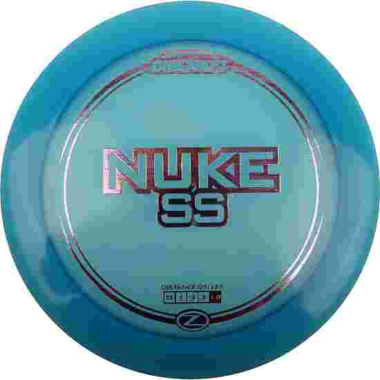Discraft Nuke SS, Z Line, Distance Driver, 13/5/-3/3 177 g, Transparent-Blau