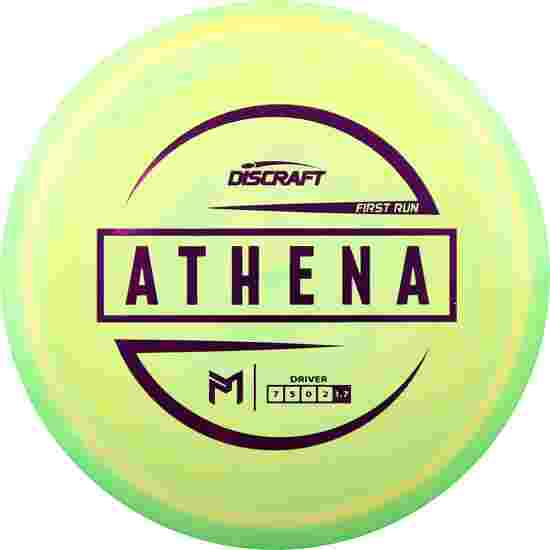 Discraft Paul McBeth Athena First Run, ESP, Fairway Driver, 7/5/0/2 172 g, Lime