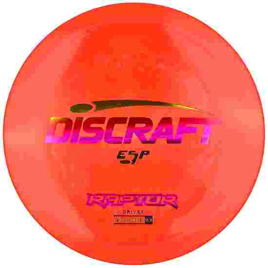 Discraft Raptor, ESP Line, Distance Driver, 9/4/0/3 173 g, Neonorange - metallic colored