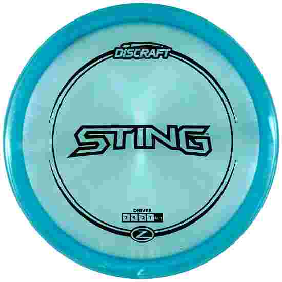 Discraft Sting, Z Line, Fairway Driver, 7/5/-2/1 177 g, Transparent Turquoise-Colorful Dots