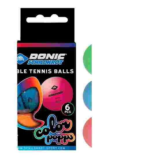 Donic Schildkröt Tischtennisbälle &quot;Colour Popps&quot;