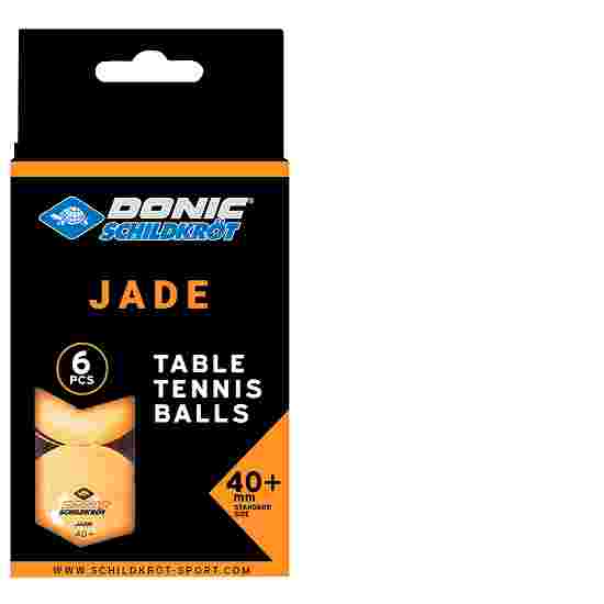 Donic Schildkröt Tischtennisbälle &quot;Jade&quot; 6x Orange