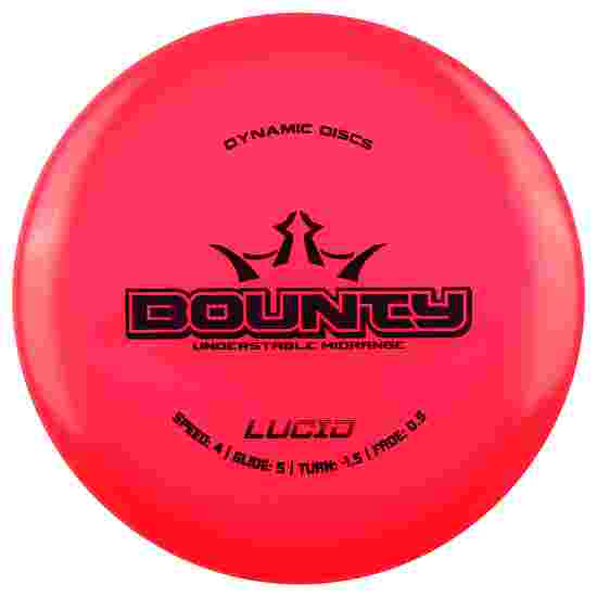 Dynamic Discs Bounty, Lucid, Midrange, 4/5/-1.5/0.5 179 g, Red