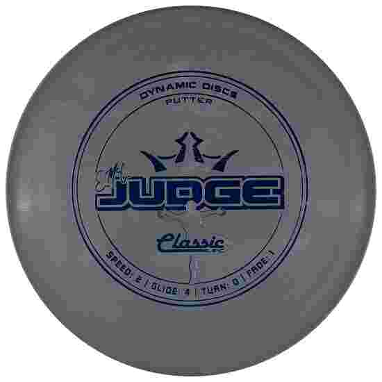 Dynamic Discs Emac Judge, Classic Blend, Putter, 2/4/0/1 Gray-Metallic Blue 176 g