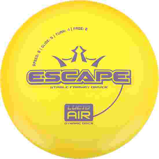 Dynamic Discs Escape, Lucid Air, Fairway Driver, 9/5/-1/2 155 g, Yellow