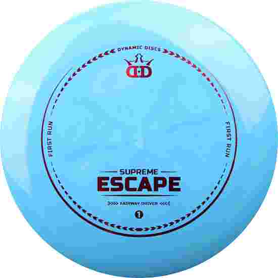 Dynamic Discs Escape Supreme First Run, Fairway Driver, 9/5/-1/2 173 g, Blue