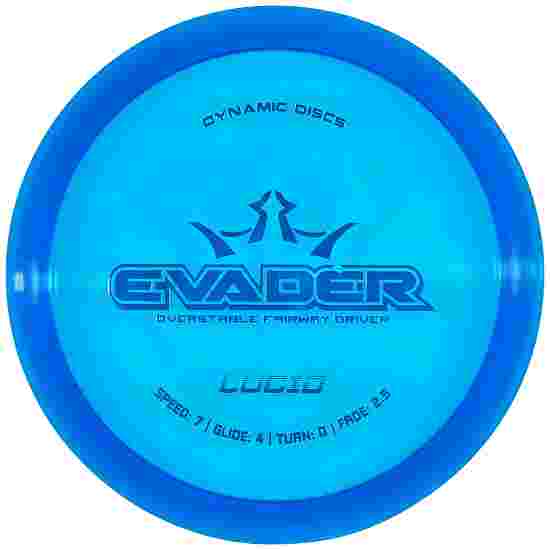 Dynamic Discs Evader, Lucid, Fairway Driver, 7/4/0/2,5 Blue-Metallic Blue 171 g