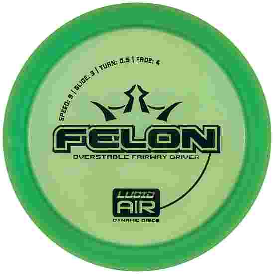 Dynamic Discs Felon, Lucid Air, Fairway Driver, 9/3/0,5/4 Green-Black 157 g