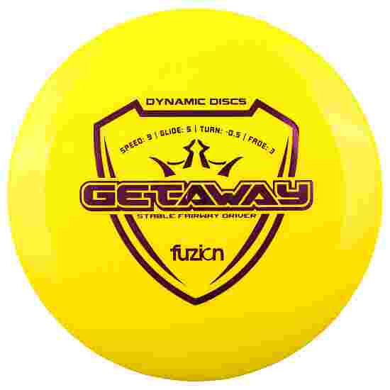 Dynamic Discs Getaway, Fuzion, Fairway Driver, 9/5/-0.5/3 171 g, Yellow
