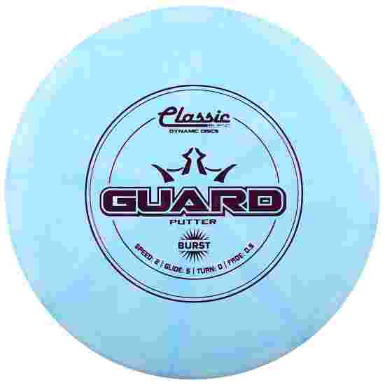Dynamic Discs Guard, Classic Blend Burst, Putter, 2/5/0/0.5 173 g, Blau-Weiß