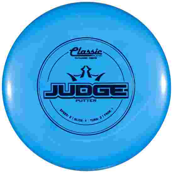 Dynamic Discs Judge, Classic Blend, Putter, 2/4/0/1 Blue-Metallic Blue 173 g