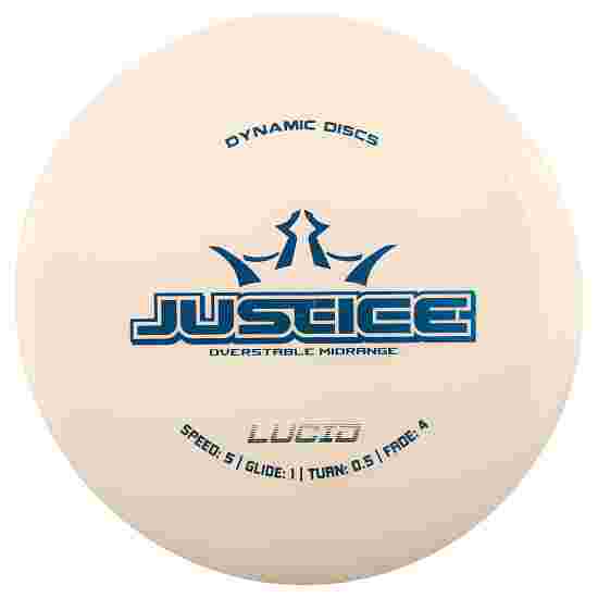 Dynamic Discs Justice, Lucid, Midrange, 5/1/0.5/4 171 g, white