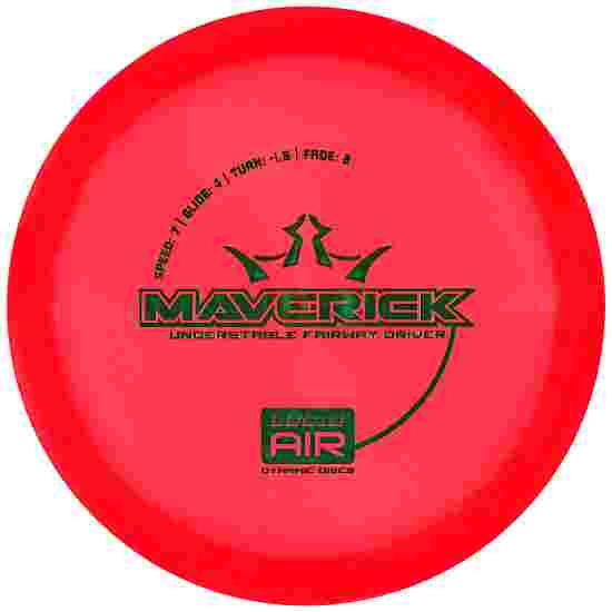 Dynamic Discs Maverick, Lucid Air, Fairway Driver, 7/4/-1,5/2 Red-Metallic Green 165 g