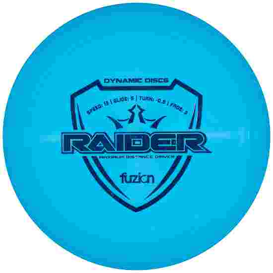 Dynamic Discs Raider, Fuzion, Distance Driver, 13/5/-0,5/3 176 g+, Blue Metallic Blue 176 g