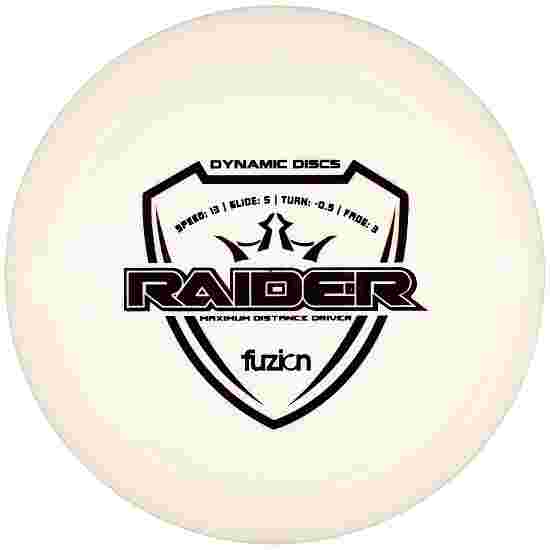 Dynamic Discs Raider, Fuzion, Distance Driver, 13/5/-0,5/3 170-175 g, White-Metallic Red 171 g