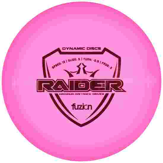Dynamic Discs Raider, Fuzion, Distance Driver, 13/5/-0,5/3 170-175 g, Pink Metallic Red 170 g