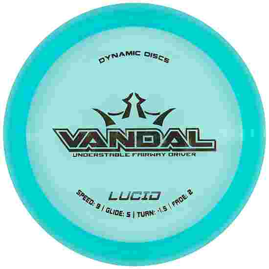 Dynamic Discs Vandal, Lucid, Fairway Driver, 9/5/-1,5/2 Turquoise-Silver 170 g