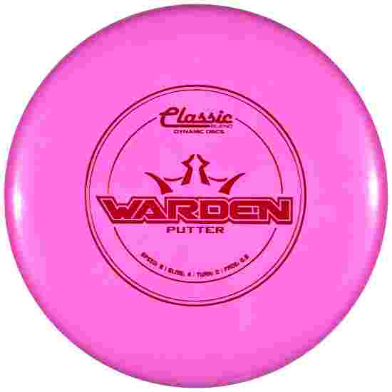 Dynamic Discs Warden, Classic Blend, Putter, 2/4/0/0,5 Pink-Metallic Red 173 g