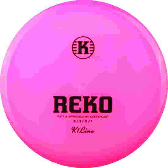 Kastaplast Reko, K1 Line, 3/3/0/1 174 g, Transparent-Pink