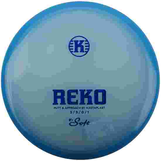 Kastaplast Reko, K1 Soft, 3/3/0/1 170-175 g, 171 g, Transparent-Blau