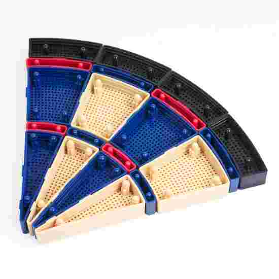 Kings Dart Ersatzsegmente für Dartboard JX-2000 <span>Blau-Beige</span>