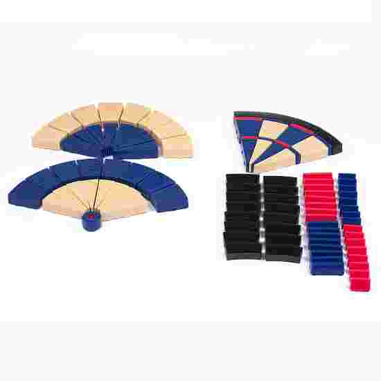 Kings Dart Ersatzsegmente für Dartboard JX-2000 <span>Blau-Beige</span>