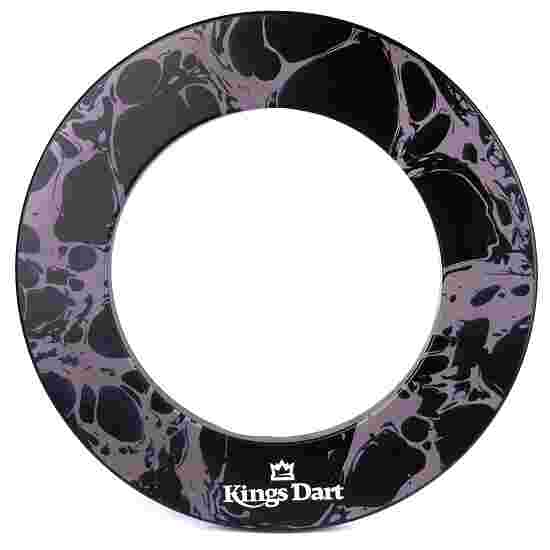 Kings Dart PU-Surround, einteilig Schwarz-Grau