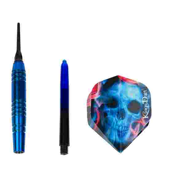 Kings Dart Softdart &quot;Metallic&quot;, 18 g Blau