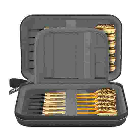 Kings Dart Softdart-Set &quot;Gold Star&quot; mit EVA-Case 12 Pfeile