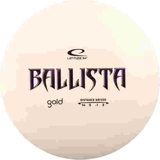 Latitude 64° Ballista, Gold, Distance Driver, 14/5/-1/3  175 g, White
