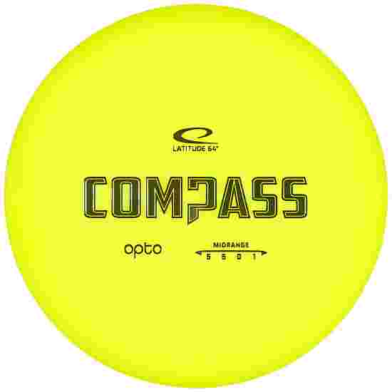 Latitude 64° Compass, Opto, Midrange Driver, 5/5/0/1 Yellow-Silver 172 g