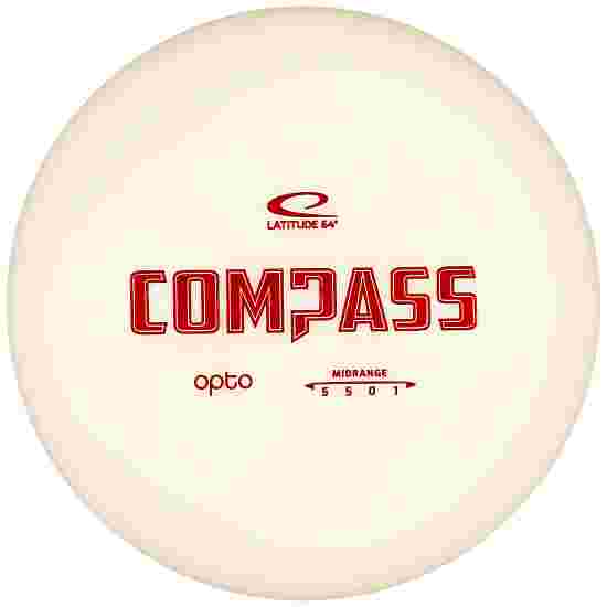 Latitude 64° Compass, Opto, Midrange Driver, 5/5/0/1 White-Metallic Red 175 g