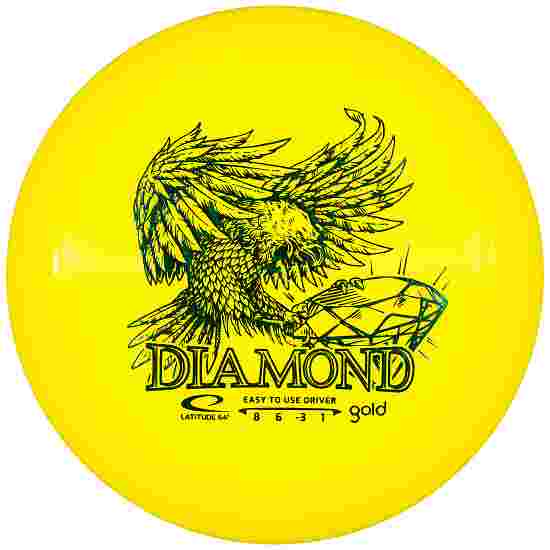 Latitude 64° Diamond, Gold, Fairway Driver, 8/6/-3/1 Yellow Met. Green 156 g
